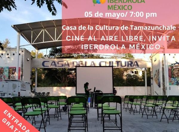 CINE AL AIRE LIBRE EN CASA DE LA CULTURA